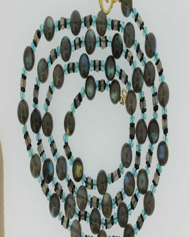 18KY LABRADORITE APATITE AND
